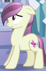 Size: 252x388 | Tagged: safe, screencap, fleur de verre, pony, g4, the crystal empire, solo