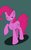 Size: 600x960 | Tagged: safe, artist:skyresonance, pinkie pie, earth pony, pony, g4, female, raised hoof, simple background, solo