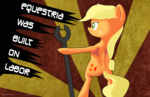 Size: 5100x3300 | Tagged: safe, artist:aaronmk, applejack, pony, absurd resolution, female, solo, union, wrench