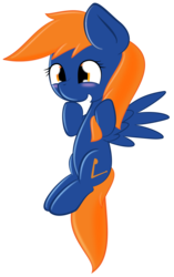 Size: 3000x4778 | Tagged: safe, artist:lavdraws, oc, oc only, oc:physica, pegasus, pony, female, high res, mare, smiling, solo