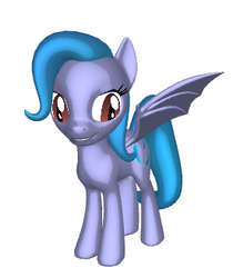 Size: 276x328 | Tagged: safe, oc, oc only, oc:princesscrystlia, pony, 3d, 3d pony creator, solo