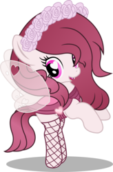 Size: 1184x1800 | Tagged: safe, artist:seahawk270, oc, oc only, oc:amore rotura, changeling, pony, commission, fangs, pink changeling, simple background, solo, transparent background, wings