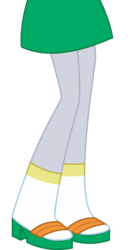 Size: 2756x5108 | Tagged: dead source, safe, artist:teentitansfan201, edit, vector edit, derpy hooves, equestria girls, g4, clothes, cropped, female, high res, leg focus, legs, pictures of legs, shoes, simple background, solo, transparent background, vector