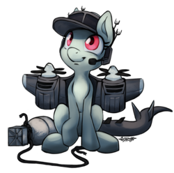 Size: 1200x1189 | Tagged: safe, artist:fidzfox, oc, oc only, oc:dorn, original species, plane pony, pony, cute, do 217 n2, hat, male, plane, simple background, solo, stallion, transparent background