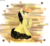 Size: 4753x4364 | Tagged: safe, artist:asika-aida, oc, oc only, pony, unicorn, absurd resolution, commission, female, mare, open mouth, raised hoof, sitting, solo