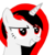 Size: 500x500 | Tagged: safe, oc, oc only, oc:starlight blitz, pony, unicorn, red and black oc, simple background, solo, transparent background