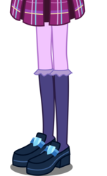 Size: 1651x2722 | Tagged: dead source, safe, artist:teentitansfan201, edit, vector edit, sci-twi, twilight sparkle, equestria girls, g4, clothes, cropped, crystal prep academy uniform, crystal prep shadowbolts, female, leg focus, legs, pictures of legs, school uniform, shoes, simple background, skirt, socks, solo, transparent background, vector