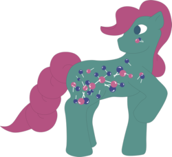 Size: 667x608 | Tagged: safe, artist:cassidypeterson, sweet tooth (g1), pony, g1, female, simple background, solo, transparent background