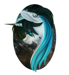 Size: 2998x3258 | Tagged: safe, artist:ohhoneybee, oc, oc only, oc:lunelaya, pony, unicorn, bust, female, high res, mare, portrait, solo