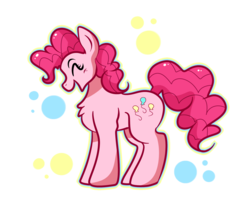 Size: 1800x1600 | Tagged: safe, artist:phobus-apollo, pinkie pie, earth pony, pony, g4, female, simple background, smiling, solo, transparent background