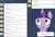 Size: 1280x882 | Tagged: safe, artist:cybersquirrel, twilight sparkle, pony, g4, ask, female, reversalmushroom, solo, tumblr