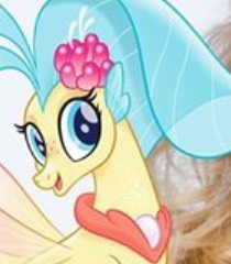 Size: 210x240 | Tagged: safe, princess skystar, seapony (g4), g4, my little pony: the movie, behind the voice actors, cropped, female, solo