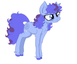 Size: 2125x1780 | Tagged: safe, artist:paskanaakka, derpibooru exclusive, oc, oc only, oc:midnight dew, pony, unicorn, bags under eyes, chest fluff, colored hooves, ear fluff, female, frown, grumpy, horn, mare, messy mane, nose wrinkle, pony oc, scrunchy face, simple background, solo, tired, transparent background, unicorn oc, unshorn fetlocks