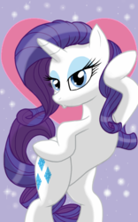 Size: 1200x1920 | Tagged: safe, artist:theroyalprincesses, rarity, pony, g4, bipedal, duckface, female, pose, solo