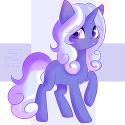 Size: 1024x1024 | Tagged: safe, artist:marisdoodles, oc, oc only, pony, unicorn, abstract background, female, mare, solo