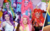 Size: 627x386 | Tagged: safe, applejack, fluttershy, pinkie pie, rainbow dash, rarity, sunset shimmer, twilight sparkle, equestria girls, g4, my little pony & equestria girls el show en vivo, official, doll, hasbro, irl, photo, toy