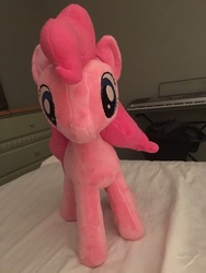 Size: 3024x4032 | Tagged: safe, artist:thelistmaker, pinkie pie, earth pony, pony, g4, high res, irl, photo, plushie, solo