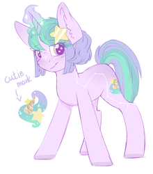 Size: 1749x1985 | Tagged: safe, artist:adostume, oc, oc only, oc:mokai, pony, magic, solo