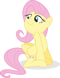 Size: 6000x7733 | Tagged: safe, artist:guillex3, fluttershy, pony, g4, hurricane fluttershy, absurd resolution, confident, cute, female, proud, shyabetes, simple background, smiling, solo, transparent background, vector