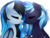 Size: 1600x1226 | Tagged: safe, artist:sugguk, oc, oc only, oc:lullaby, oc:spectrum lights, unnamed oc, bat pony, pegasus, pony, eyes closed, female, mare, simple background, transparent background