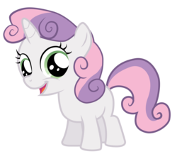 Size: 8007x6956 | Tagged: safe, artist:crimson, sweetie belle, pony, g4, twilight time, .ai available, absurd resolution, cute, diasweetes, female, happy, open mouth, simple background, solo, transparent background, vector
