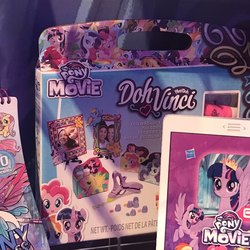 Size: 1200x1200 | Tagged: safe, applejack, fizzlepop berrytwist, fluttershy, pinkie pie, rainbow dash, rarity, spike, tempest shadow, twilight sparkle, alicorn, dragon, earth pony, pegasus, pony, unicorn, g4, my little pony: the movie, broken horn, female, horn, irl, male, mane seven, mane six, mare, merchandise, photo, sparking horn, twilight sparkle (alicorn)