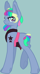 Size: 508x928 | Tagged: safe, artist:junetheicecat, earth pony, gem (race), gem pony, pony, bismuth (steven universe), female, mare, ponified, solo, steven universe