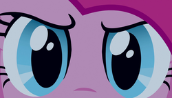 Size: 1920x1090 | Tagged: safe, screencap, pinkie pie, pony, g4, party of one, close-up, extreme close-up, eye, eyes, female, mare, pinkamena diane pie, solo
