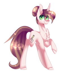 Size: 1951x2161 | Tagged: safe, artist:huirou, oc, oc only, oc:bea, pony, unicorn, chest fluff, female, mare, raised hoof, simple background, solo, transparent background