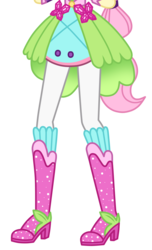 Size: 1373x2255 | Tagged: dead source, safe, artist:mixiepie, artist:teentitansfan201, edit, vector edit, fluttershy, equestria girls, g4, my little pony equestria girls: legend of everfree, boots, boots shot, cropped, crystal guardian, female, high heel boots, leg focus, legs, pictures of legs, ponytail, simple background, solo, sparkles, super ponied up, transparent background, vector