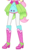 Size: 1373x2255 | Tagged: dead source, safe, artist:mixiepie, artist:teentitansfan201, edit, vector edit, fluttershy, equestria girls, g4, my little pony equestria girls: legend of everfree, boots, boots shot, cropped, crystal guardian, female, high heel boots, leg focus, legs, pictures of legs, ponytail, simple background, solo, sparkles, super ponied up, transparent background, vector