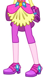 Size: 1254x2179 | Tagged: dead source, safe, artist:mixiepie, artist:teentitansfan201, edit, vector edit, pinkie pie, equestria girls, g4, my little pony equestria girls: legend of everfree, clothes, cropped, crystal guardian, female, leg focus, legs, pictures of legs, shoes, simple background, solo, sparkles, super ponied up, transparent background, vector