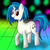 Size: 1738x1738 | Tagged: dead source, safe, artist:afterman, dj pon-3, vinyl scratch, pony, unicorn, g4, dancing, female, looking at you, smiling, solo, wrong eye color