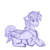 Size: 1000x1000 | Tagged: safe, artist:cinnamonsparx, oc, oc only, alicorn, pony, cloven hooves, male, monochrome, prone, simple background, solo, stallion, transparent background