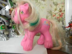 Size: 800x600 | Tagged: safe, artist:zeldatheswordsman, steamer (g1), pony, g1, irl, photo, solo, toy