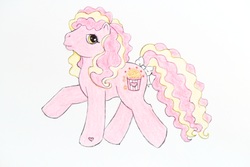 Size: 3984x2656 | Tagged: safe, artist:namineeveninglight, butter pop (g3), pony, g3, female, high res, solo