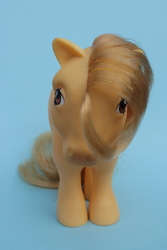 Size: 2848x4272 | Tagged: safe, artist:flicksi, butterscotch (g1), pony, g1, high res, irl, photo, solo, toy