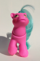 Size: 2848x4272 | Tagged: safe, artist:flicksi, baby whirly twirl, pony, g1, baby, baby pony, high res, irl, photo, solo, toy