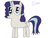 Size: 1762x1352 | Tagged: safe, artist:danishtreats, glory, pony, unicorn, g1, g4, cute, female, g1 to g4, generation leap, glorybetes, mare, simple background, smiling, solo, white background