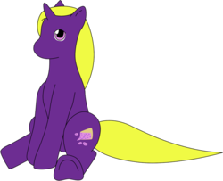 Size: 740x600 | Tagged: safe, artist:cassidypeterson, boysenberry pie, pony, g1, female, simple background, solo, transparent background