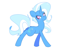 Size: 1280x960 | Tagged: safe, artist:turtlefarminguy, trixie, pony, unicorn, g4, female, smiling, solo