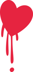 Size: 4096x8895 | Tagged: safe, artist:parclytaxel, bleeding heart, .svg available, absurd resolution, cutie mark, cutie mark only, no pony, simple background, transparent background, vector