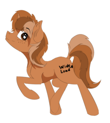 Size: 871x970 | Tagged: safe, artist:beardie, oc, oc only, oc:sign, pony, unicorn, female, freckles, mare, raised hoof, simple background, solo, transparent background