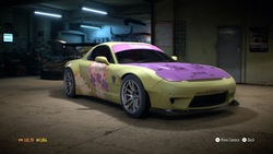 Size: 1920x1080 | Tagged: safe, fluttershy, g4, 3d, car, japanese, mazda, mazda rx-7, need for speed