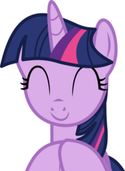 Size: 9510x13014 | Tagged: safe, artist:cyanlightning, twilight sparkle, alicorn, pony, g4, gauntlet of fire, .svg available, ^^, absurd resolution, cute, eyes closed, female, mare, simple background, smiling, solo, transparent background, twiabetes, twilight sparkle (alicorn), vector