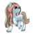 Size: 744x758 | Tagged: safe, artist:silversthreads, oc, oc only, oc:romanyheart, earth pony, gypsy vanner, pony, appleloosa, bandana, clothes, solo, unshorn fetlocks