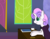Size: 3300x2550 | Tagged: safe, artist:skyflys, sweetie belle, pony, g4, cape, clothes, cute, female, high res, solo