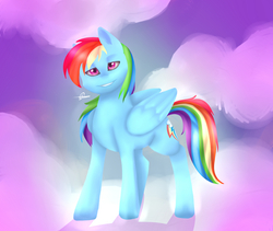 Size: 1690x1429 | Tagged: safe, artist:prismaticdragontamer, rainbow dash, pony, g4, female, signature, solo