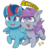 Size: 3600x3600 | Tagged: safe, artist:askamberfawn, oc, oc only, oc:amethyst rose, oc:swiftwing, bat pony, pegasus, pony, chibi, colored pupils, cute, eeee, high res, ocbetes, raised hoof, raised leg, simple background, skree, sweet dreams fuel, transparent background