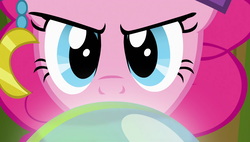 Size: 1920x1090 | Tagged: safe, screencap, pinkie pie, earth pony, pony, g4, it's about time, crystal ball, female, madame pinkie, mare, solo, wallpaper